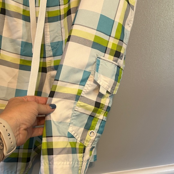 Stylish Plaid Men's Swim Trunks - Picture 7 of 8